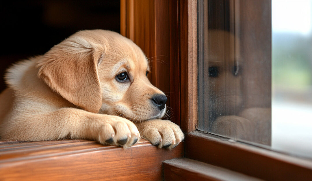 Ansiedad por separación en cachorros: Cómo ayudarlo a estar tranquilo cuando está solo